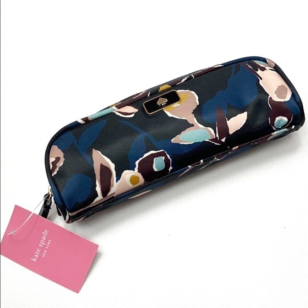 Kate Spade Dawn Paper Rose pencil or cosmetic case